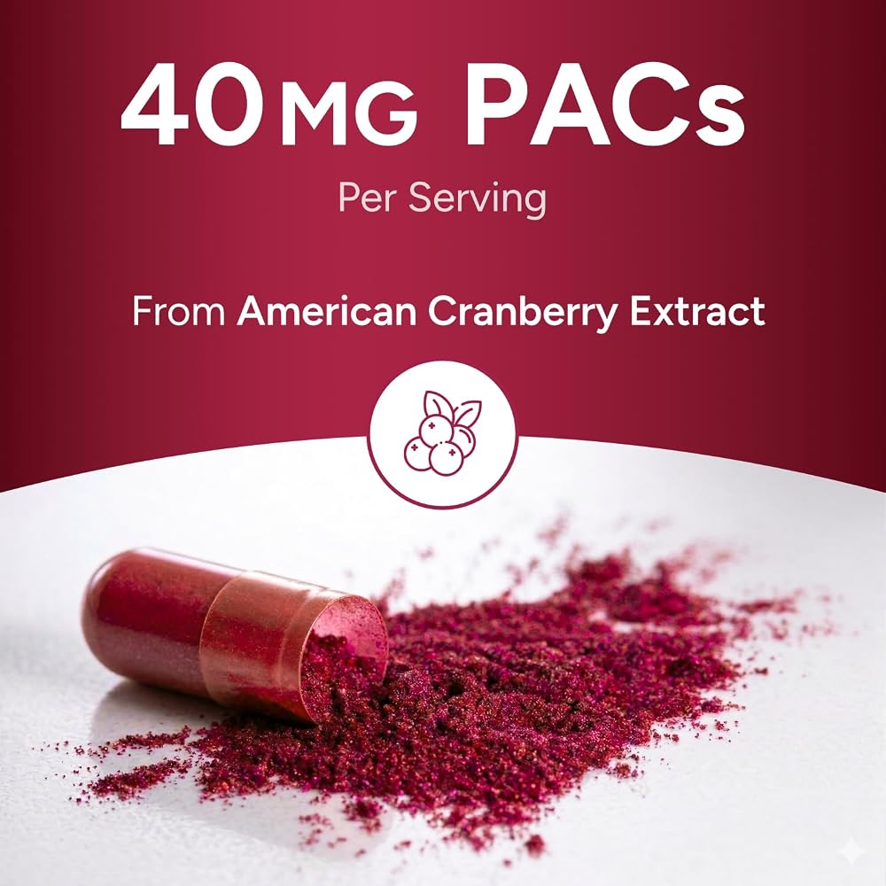 PRVNT Urinary Tract Defense with Cranberry & D-Mannose - 60 Capsules - image 3