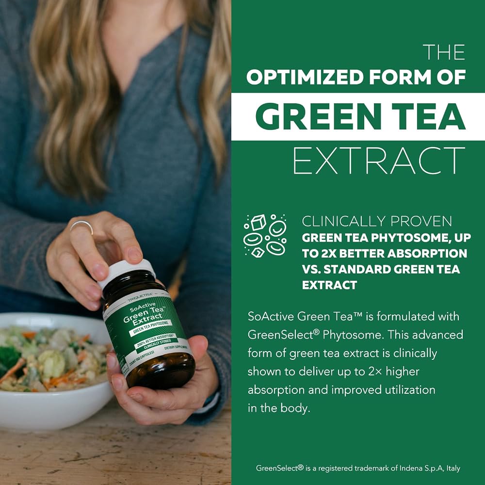 Triquetra Health SoActive Green Tea Extract - 60 Capsules - image 2