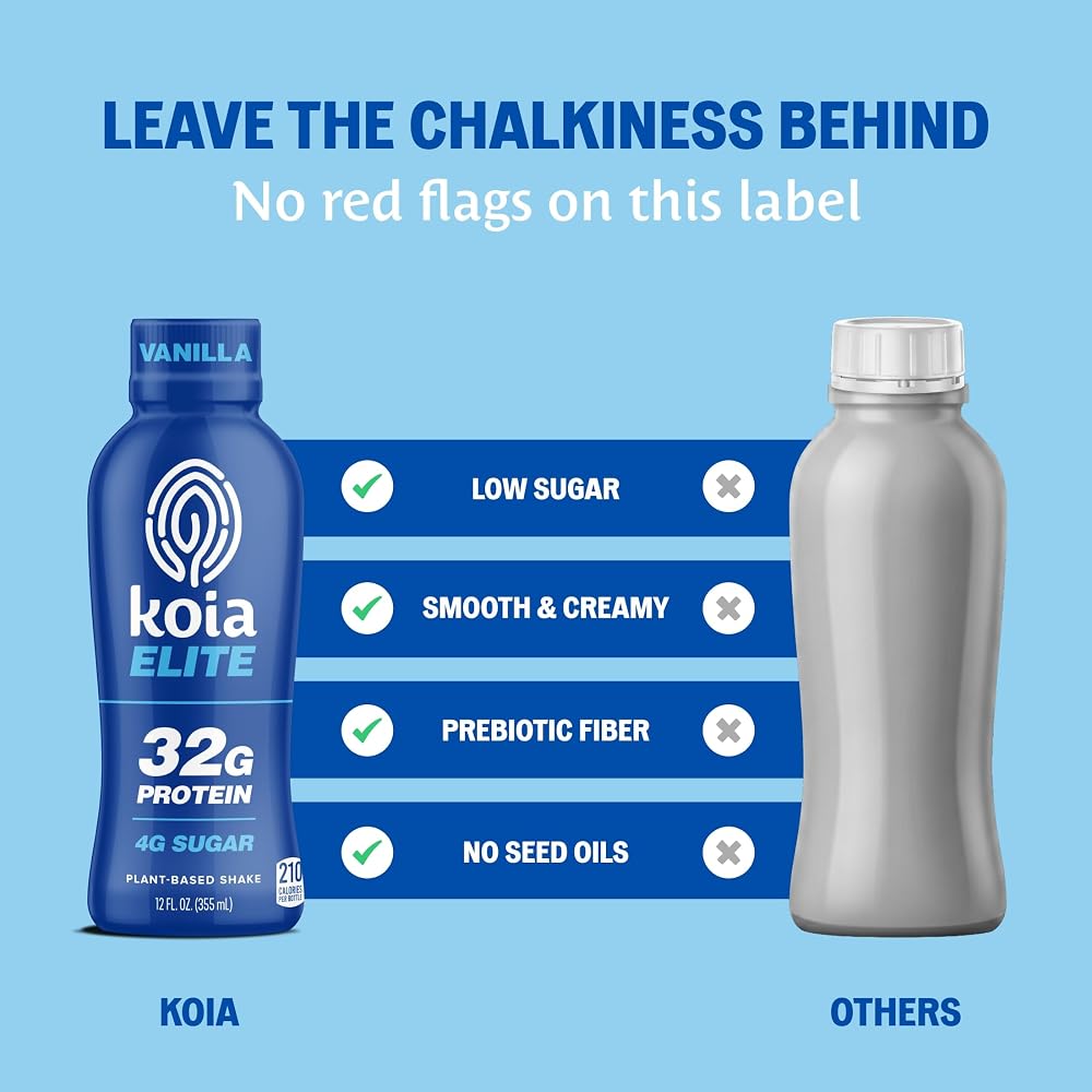 Koia Elite Plant Based Protein Shake