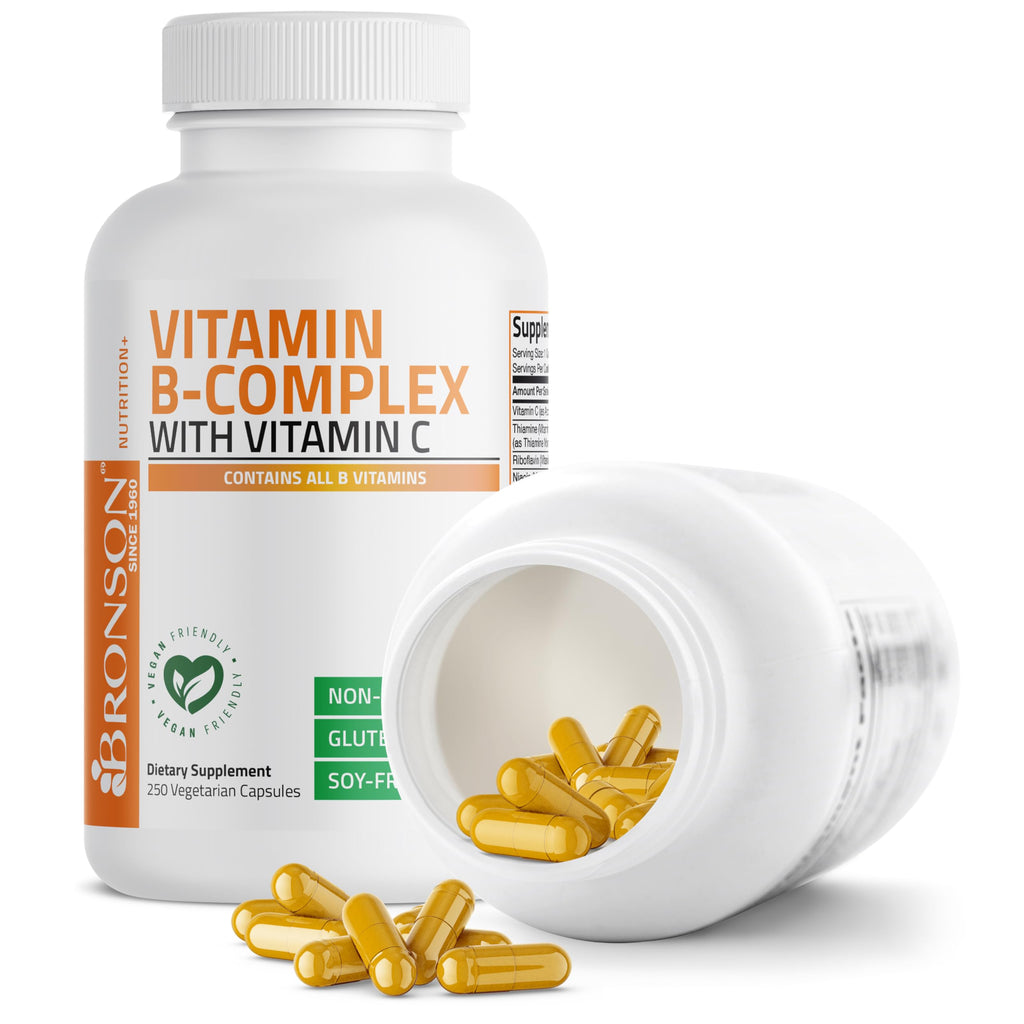 Bronson Flavored Vitamin B Capsule Supports Immunity And Energy