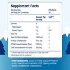 DR. MORITZ Vegan Omega-3 Softgels for Adults and Kids
