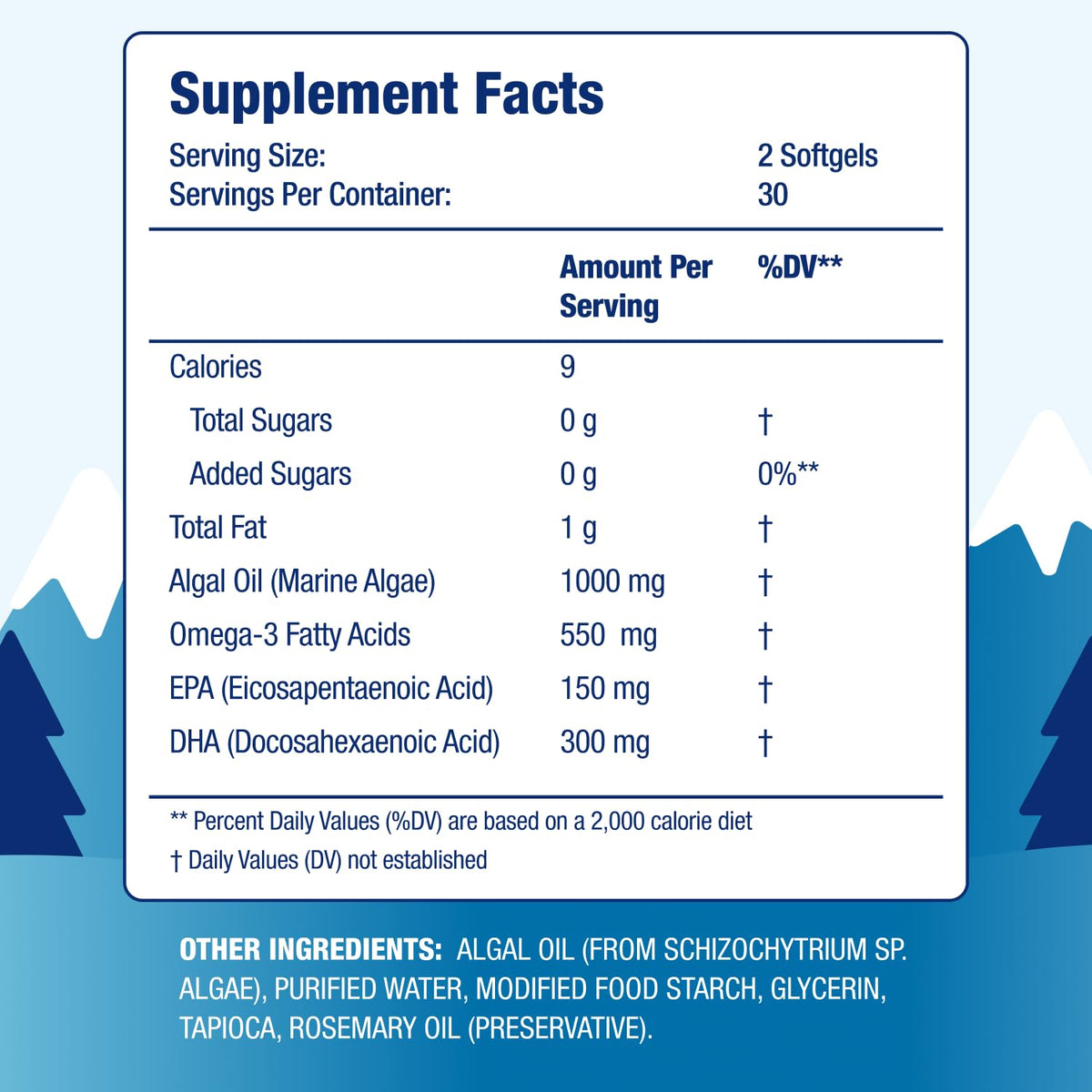 DR. MORITZ Vegan Omega-3 Softgels for Adults and Kids
