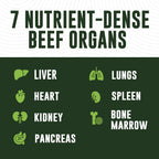 Left Coast Performance Beef Organ Supplement Grass Fed - 180 Capsules - image 4