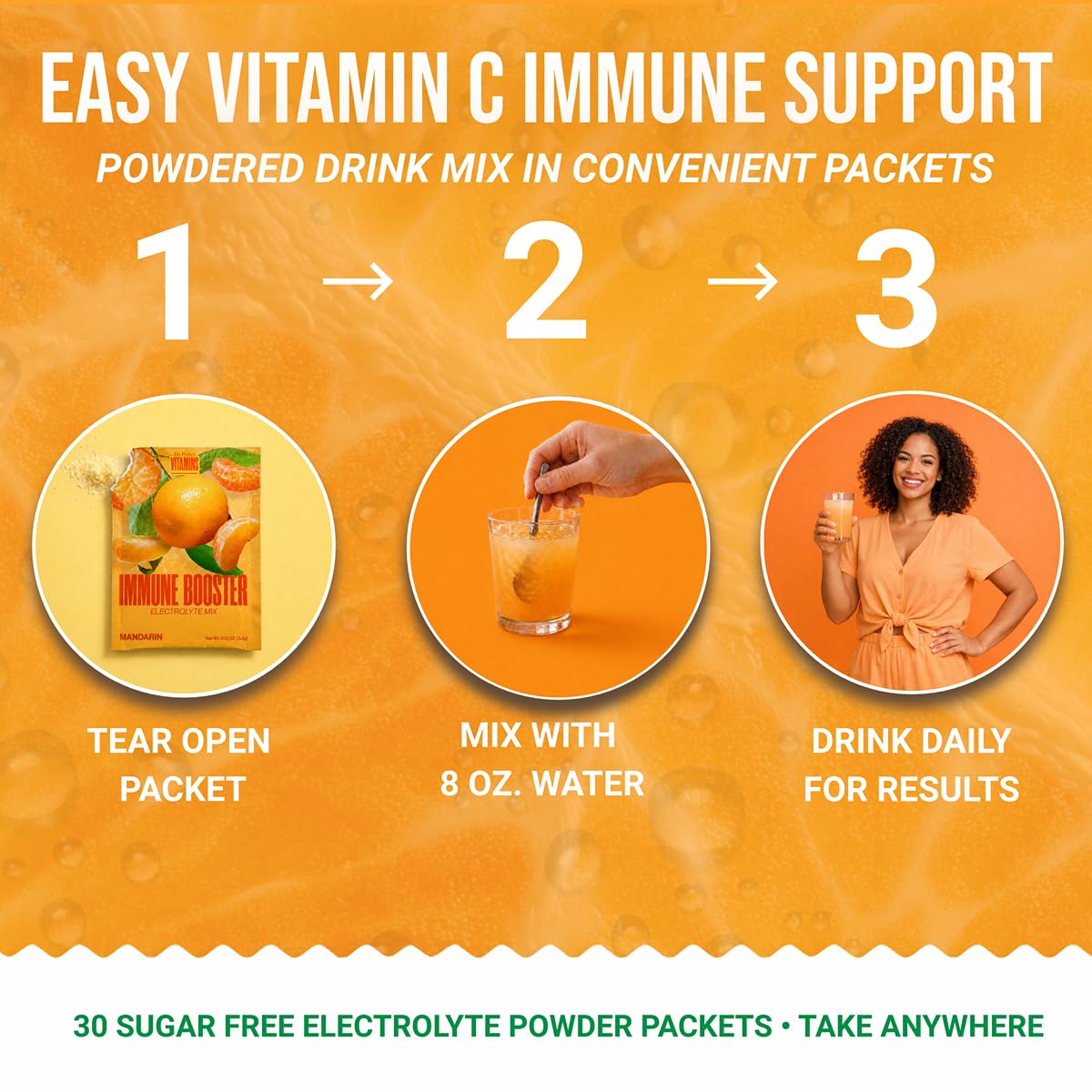 Dr. Price's Vitamins Immune Booster Vitamin C Powder - 30 Packets - image 7
