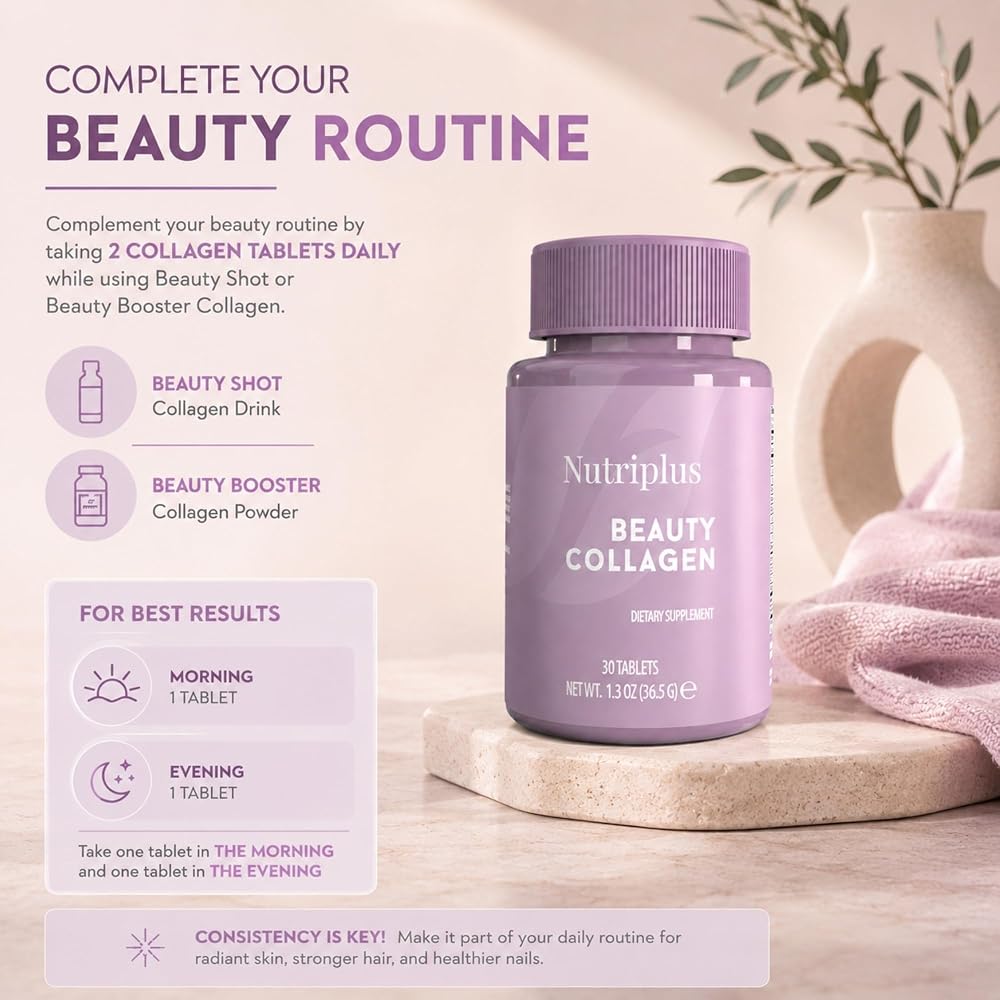 FARMASi Nutriplus Beauty Collagen Tablets - 30 Count - image 5