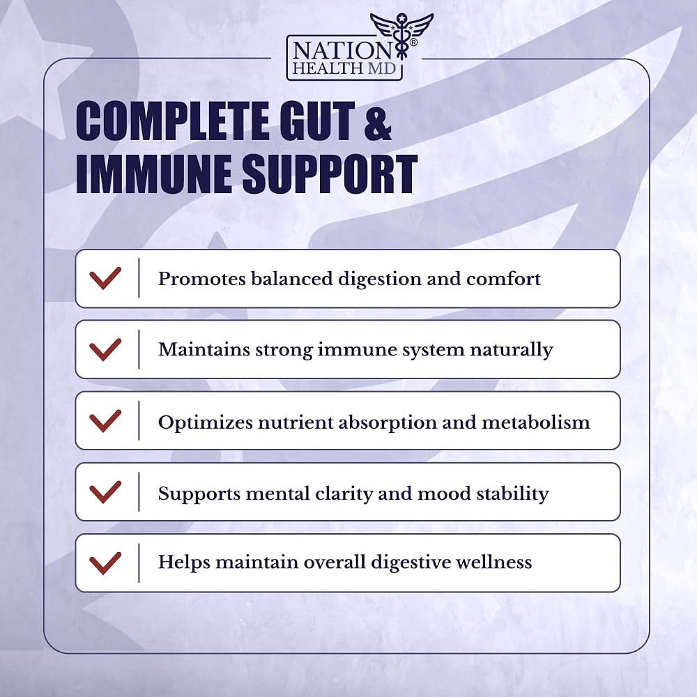 NATION HEALTH MD Balance Biotics Probiotics - 60 Capsules - image 3