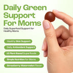 Baby Blues Green Goddess Greens Gummies for Moms - 60 Count - image 2