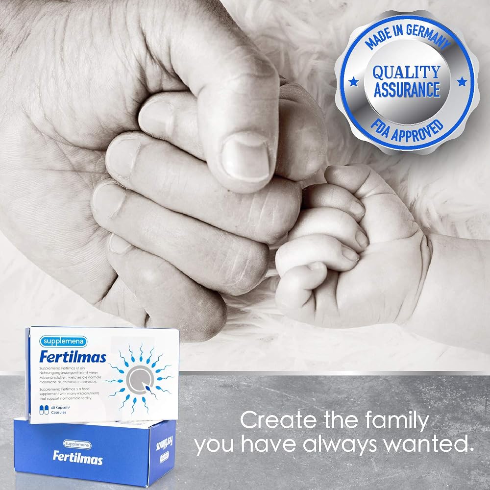 Supplemena Fertilmas Male Fertility Supplement - 60 Vegetarian Capsules - image 5