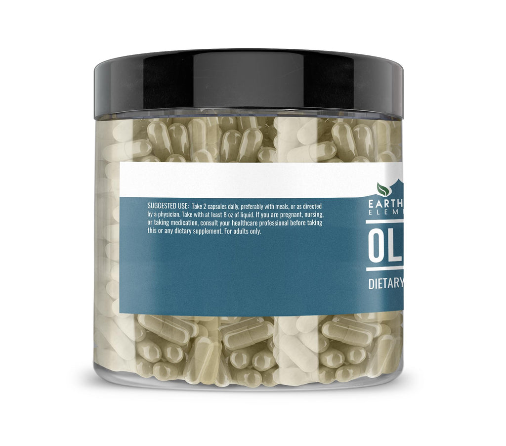 Earthborn Elements Olive Leaf Extract - 200 Capsules - image 3