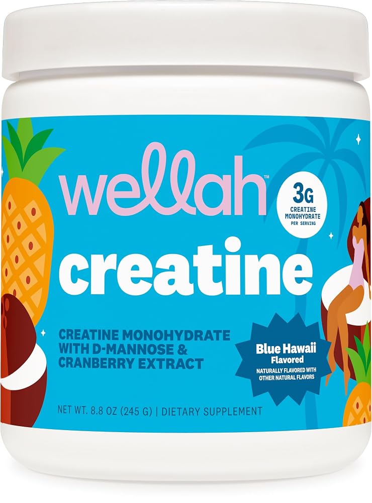 Wellah Creatine for Women - Creatine Monohydrate with Dandelion
