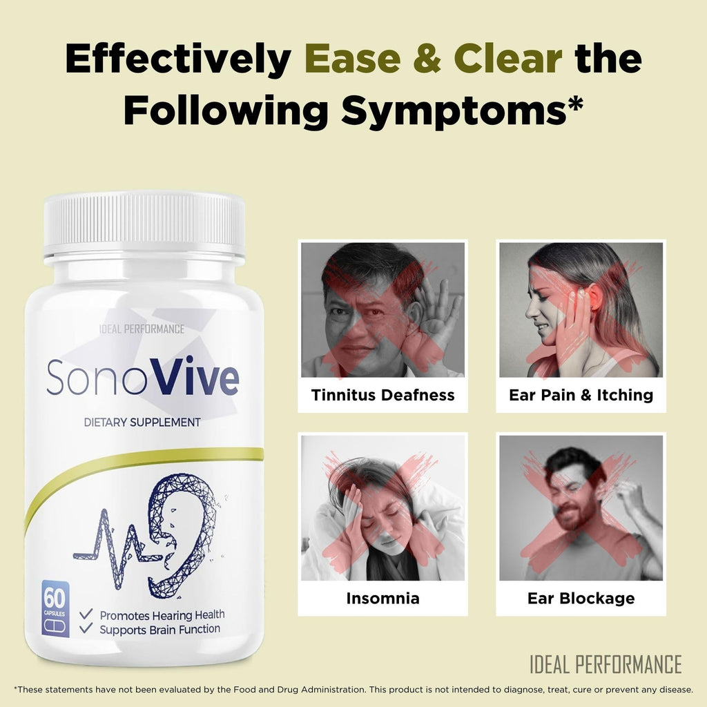 IDEAL PERFORMANCE Sonovive Capsules for Ear Comfort - 60 Capsules - image 6