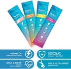 HydroMATE Electrolyte Powder Variety Pack Hydration Packets Low Sugar