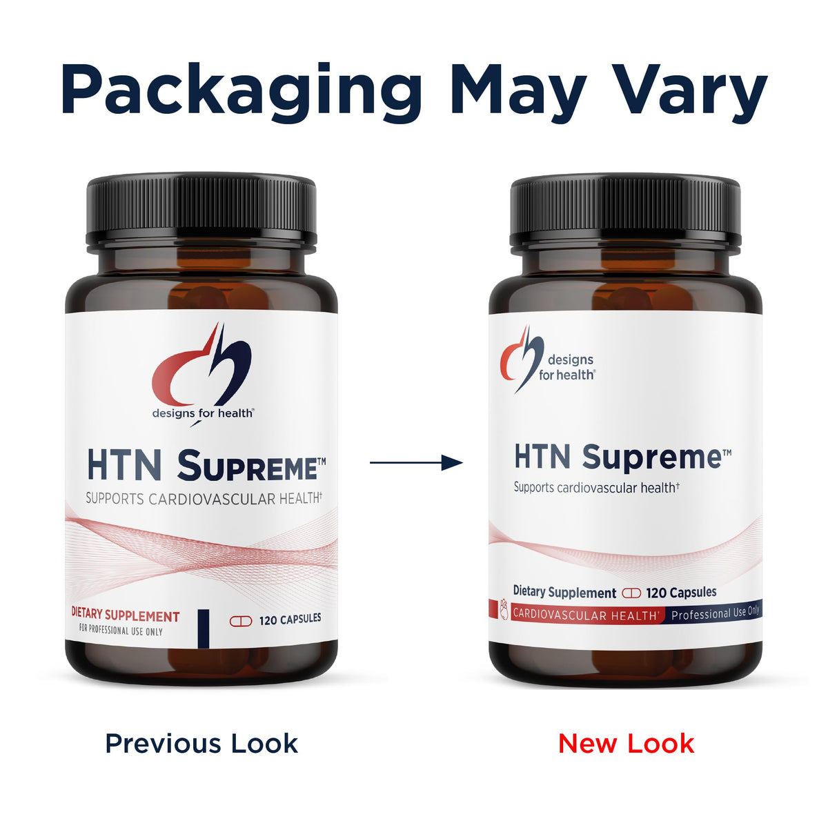 Designs for Health HTN Supreme Cardiovascular Support - 120 Capsules - image 4