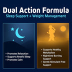 Herbtonics Night Time Burn Sleep & Weight Management - 120 Capsules - image 2