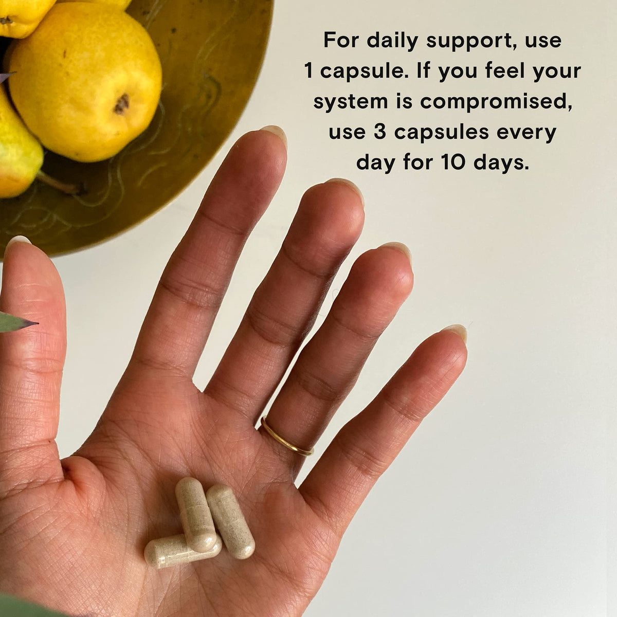 Moon Juice Superpower Immune Supplement with Vitamin C, D & Zinc - 30 Capsules - image 2