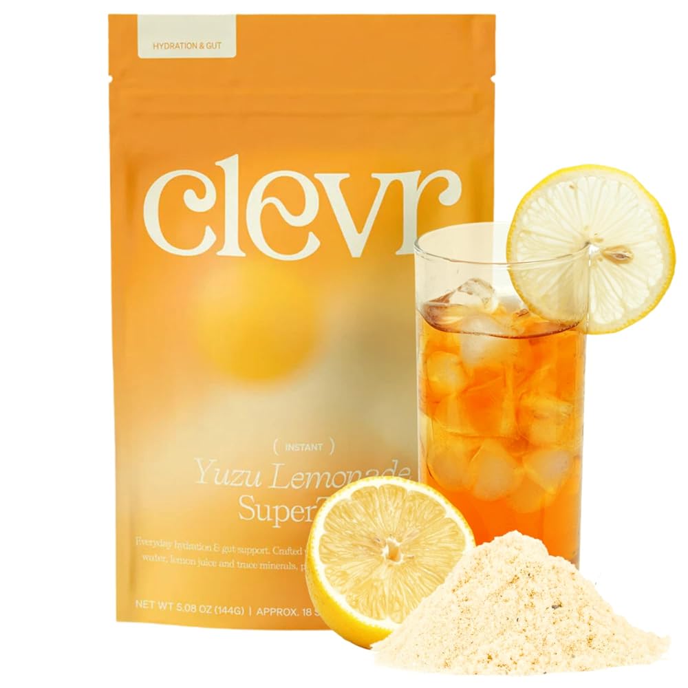 Clevr SuperTea, 18 Servings, Hydration Tea Blend with Coconut Water