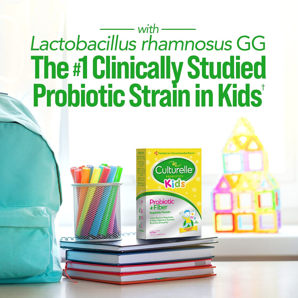 Culturelle Kids Probiotic + Fiber Packets - 60 Count - image 3