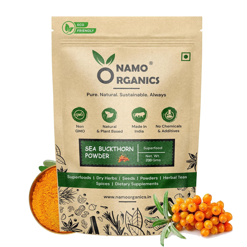 Namo Organics Sea Buckthorn Berry Powder - 200 g