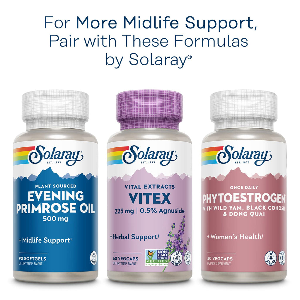 SOLARAY Red Clover 375 mg Women's Health Herbal Support - image 5