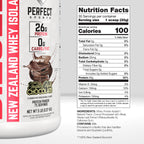 PERFECT SPORTS Diesel Whey Protein Isolate Triple Rich Chocolate - 5 lb - image 2