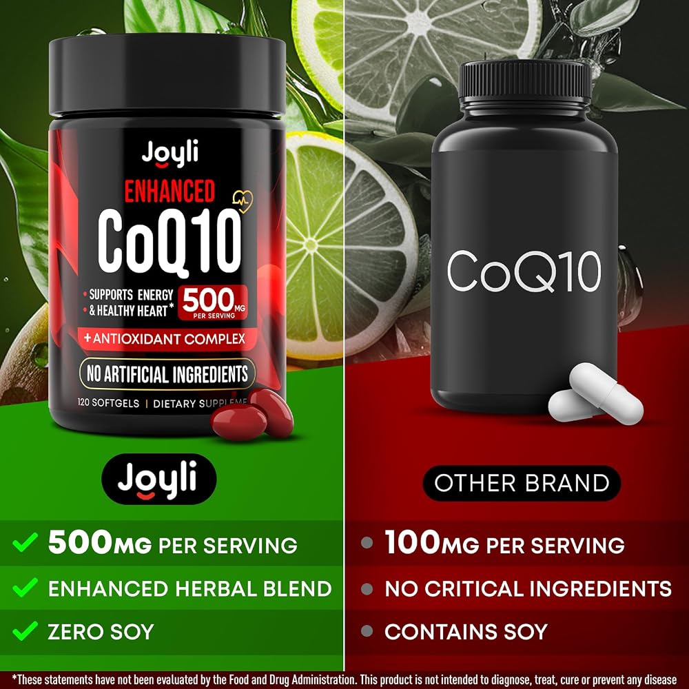JOYLI Nutrition Coenzyme Q10 500GM Supplement