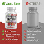 Clean Nutraceuticals Cayenne Pepper Capsules with Hawthorn Berry - 60 Count - image 7