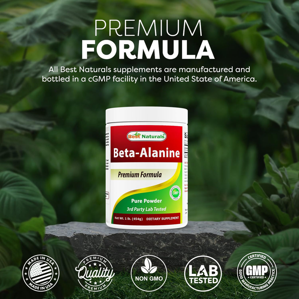 Best Naturals Beta Alanine Pure Powder 1 Pound