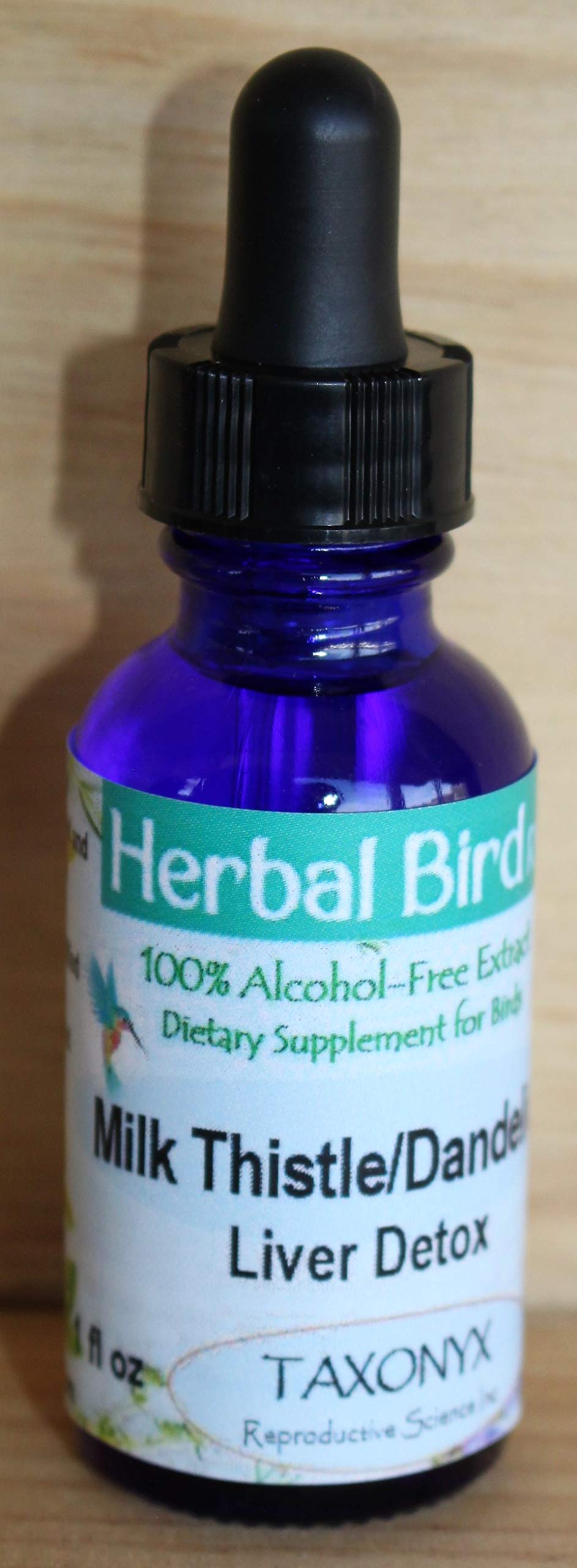 Taxonyx Science Inc Herbal Bird Rx Milk Thistle/Dandelion Liver Detox