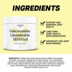 Supplement Spot Glucosamine Chondroitin MSM Gel - 4 oz - image 5
