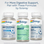 SOLARAY Super Digestaway Digestive Enzymes - 60 Vegetarian Capsules - image 6