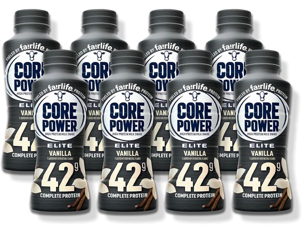 Baxter Expresss Fairlife Core Power 42g Protein Shake Vanilla - 8 Pack