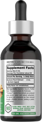 Horbäach Burdock Root Tincture Herb Extract - 2 fl oz - image 2