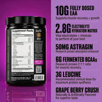 NutraBio Base Aminos EAA + BCAA Powder