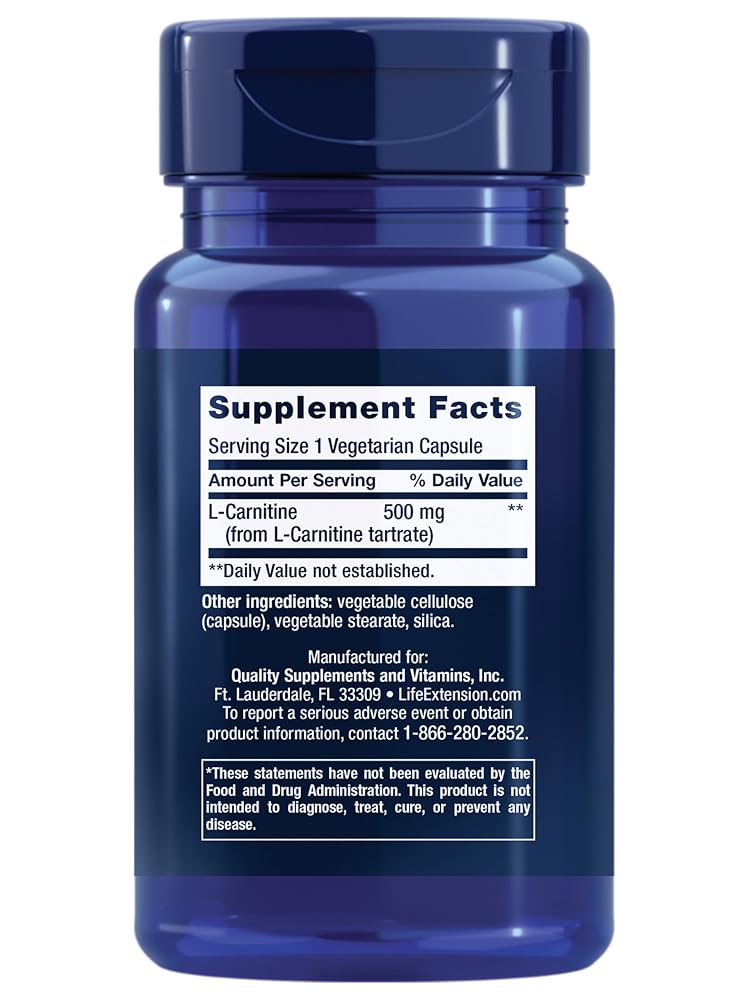 Life Extension NAC & L-Carnitine Immune & Energy Support - 90 Capsules - image 6