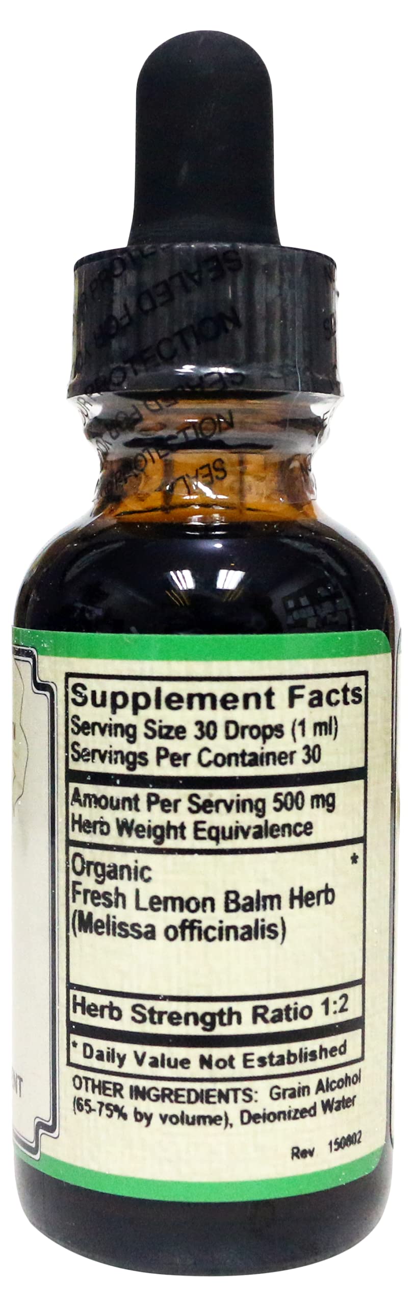 AlchePharma Lemon Balm Fresh Organic Tincture - 1 fl oz - image 2