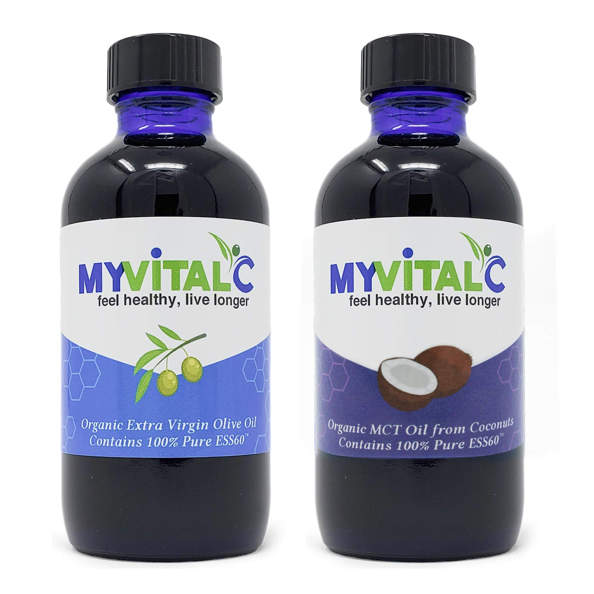 MyVitalC Combo of Organic Extra Virgin Olive Oil