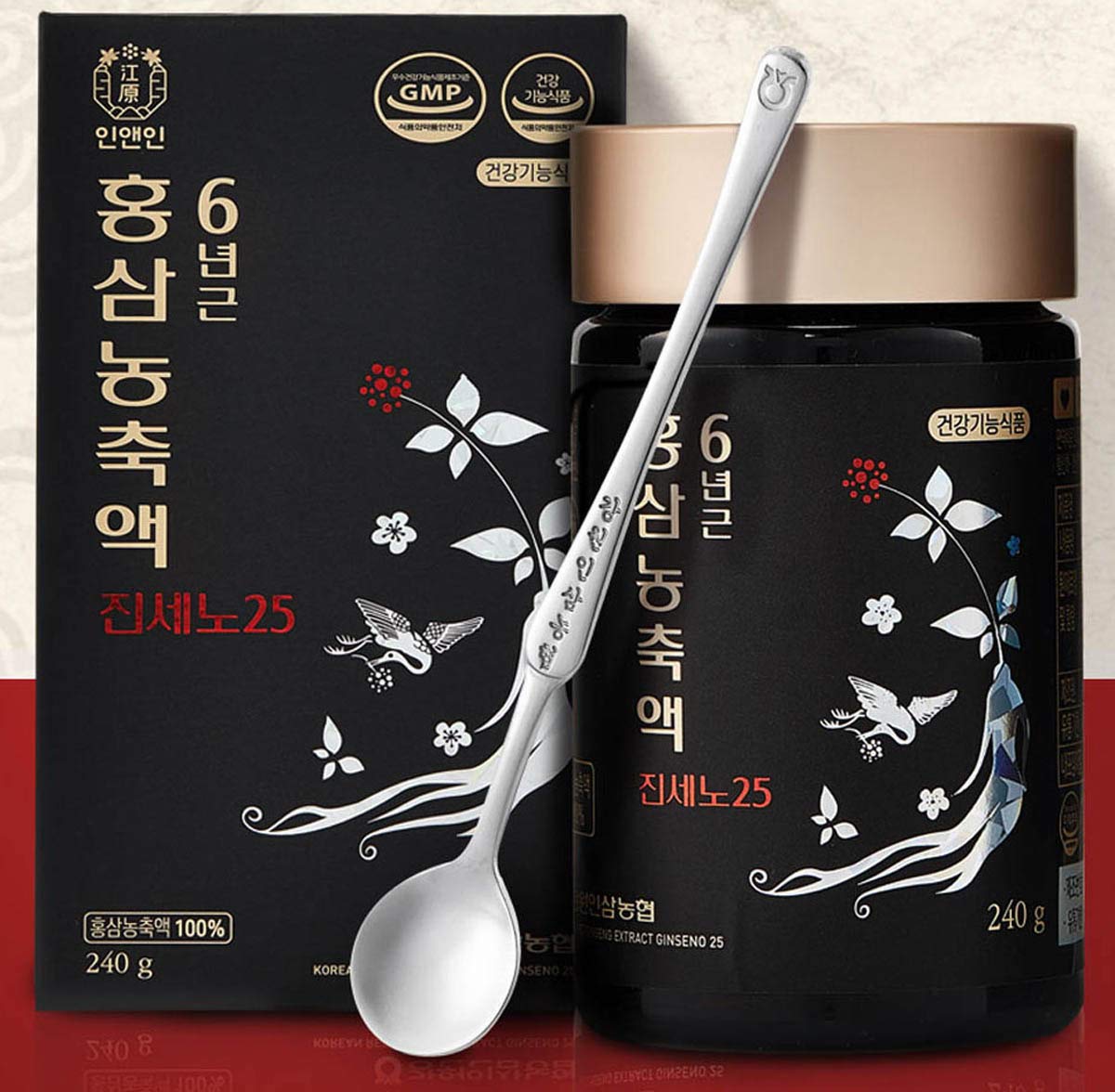 Gangwoninsam Korean Red Ginseng Extract Ginseno25 - 240g