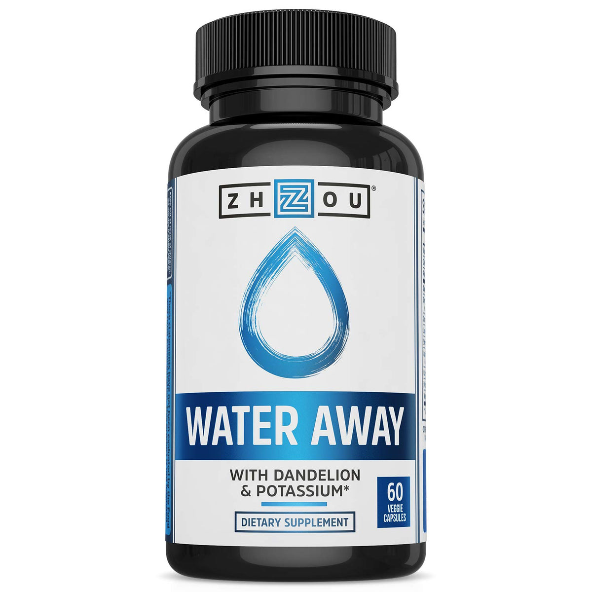 ZHOU Water Away Supplement - 60 Vegetarian Capsules