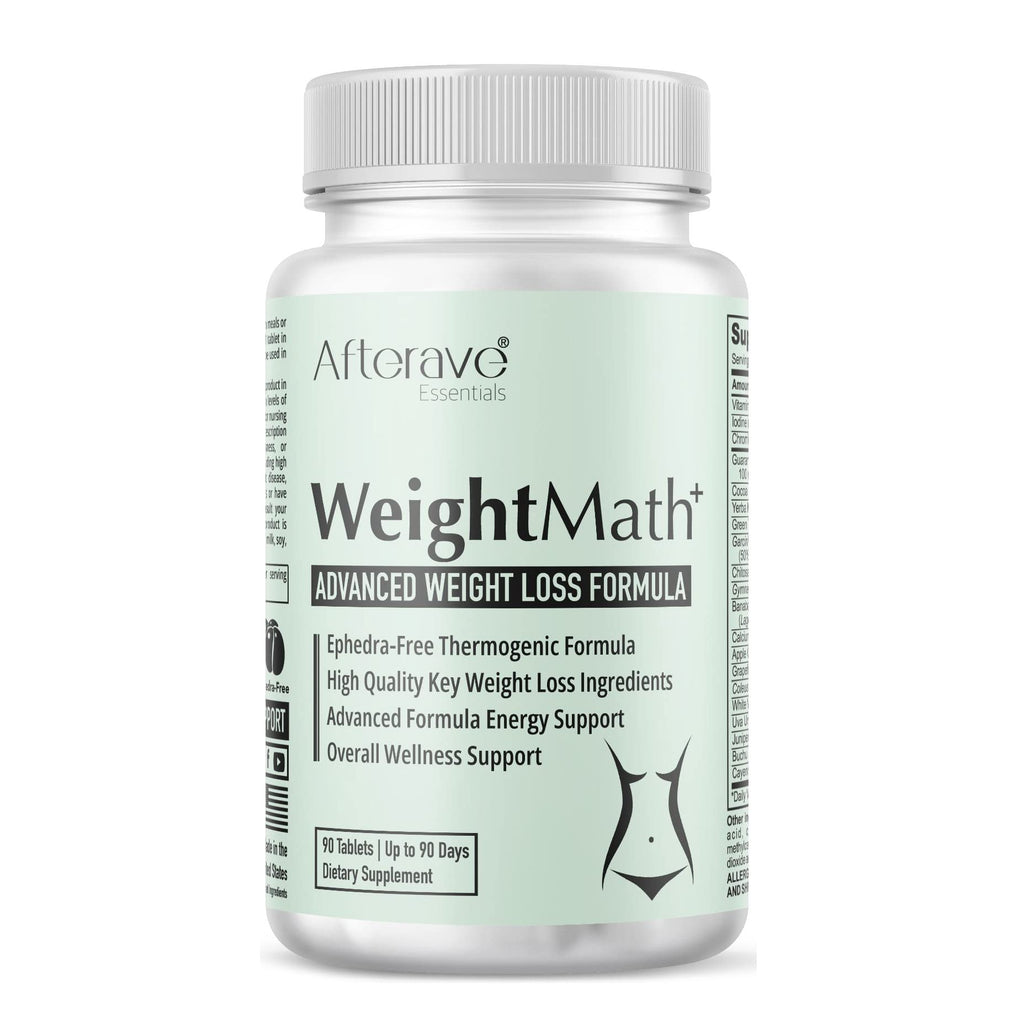 Afterave Essentials WeightMath Advanced Metabolism Booster - 90 Tablets