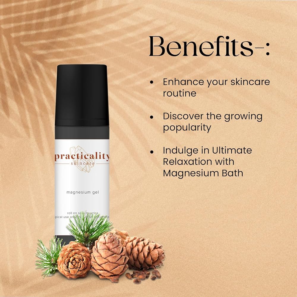 Practicality Skincare Magnesium Chloride Body Gel - 3 fl oz - image 2
