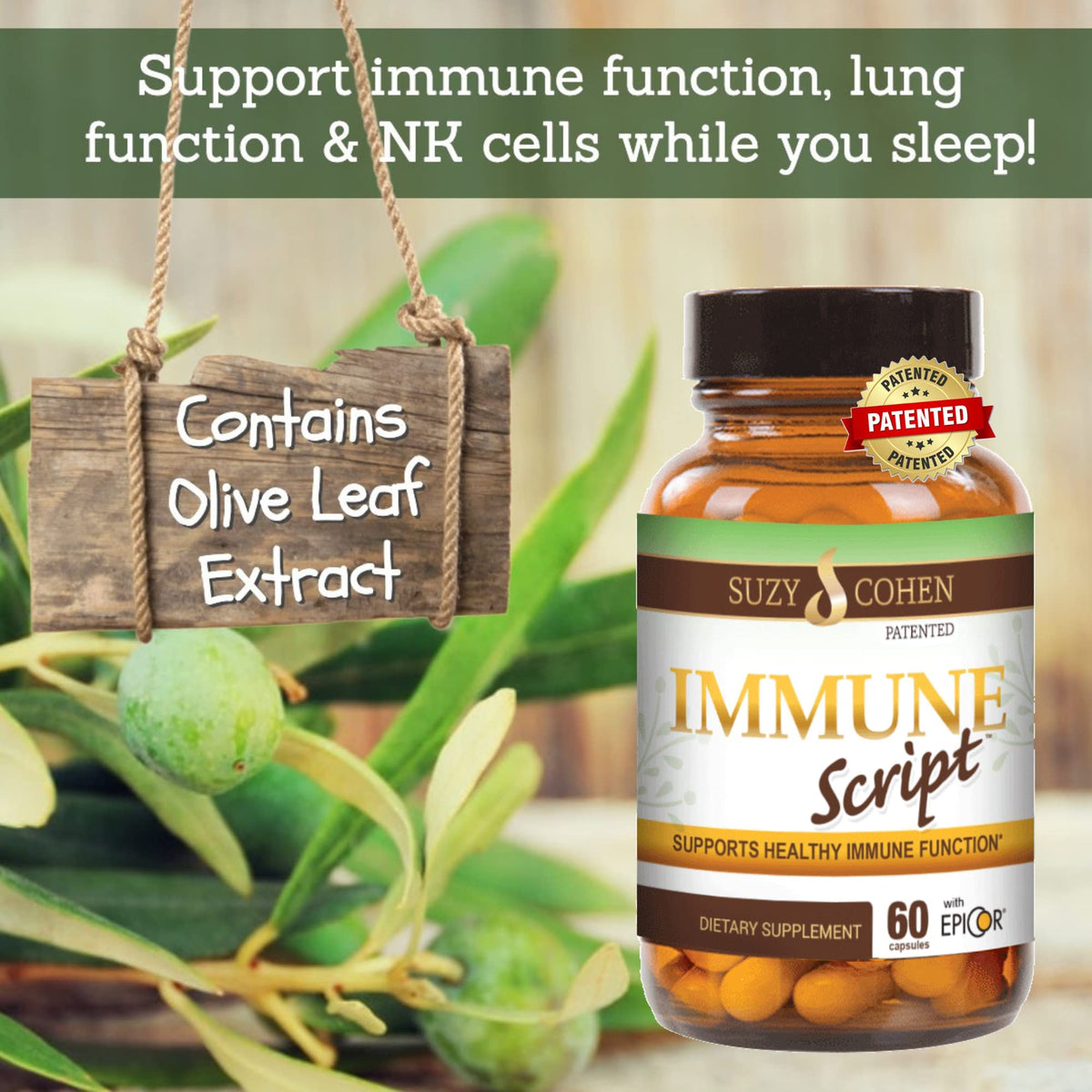 Script Essentials Immune Script Gut & Respiratory Support - 60 Capsules - image 5