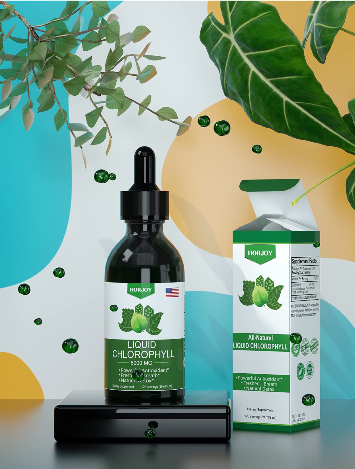 Horjoy Chlorophyll Liquid Drops