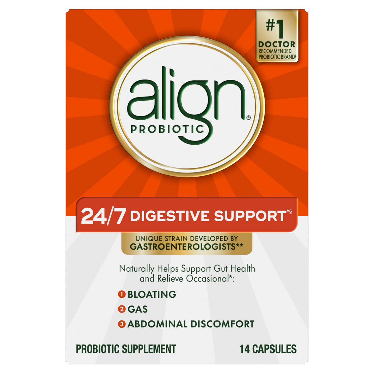 Align Probiotic Digestive Support - 14 Capsules