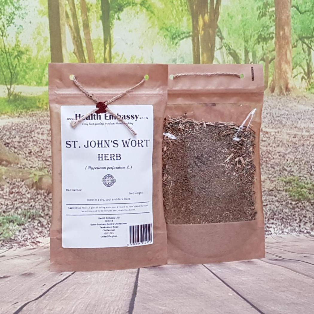 Health Embassy St. John's Wort Herb Tea - 100g - image 2