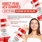 LIVORKA Kinect Peak Keto ACV Gummies - 120 Count (2 Pack) - image 4