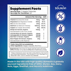 SOLNUVI Shilajit Pure Himalayan Organic Capsules with Irish Sea Moss