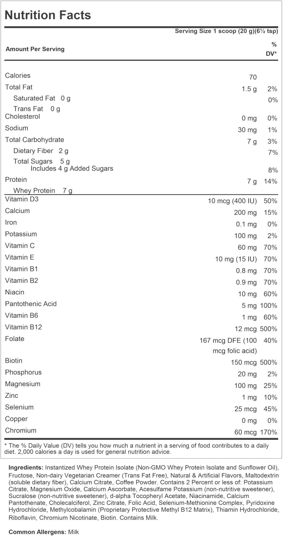 ANDREW LESSMAN Secure Whey Complete Meal Replacement - Chocolate SOB