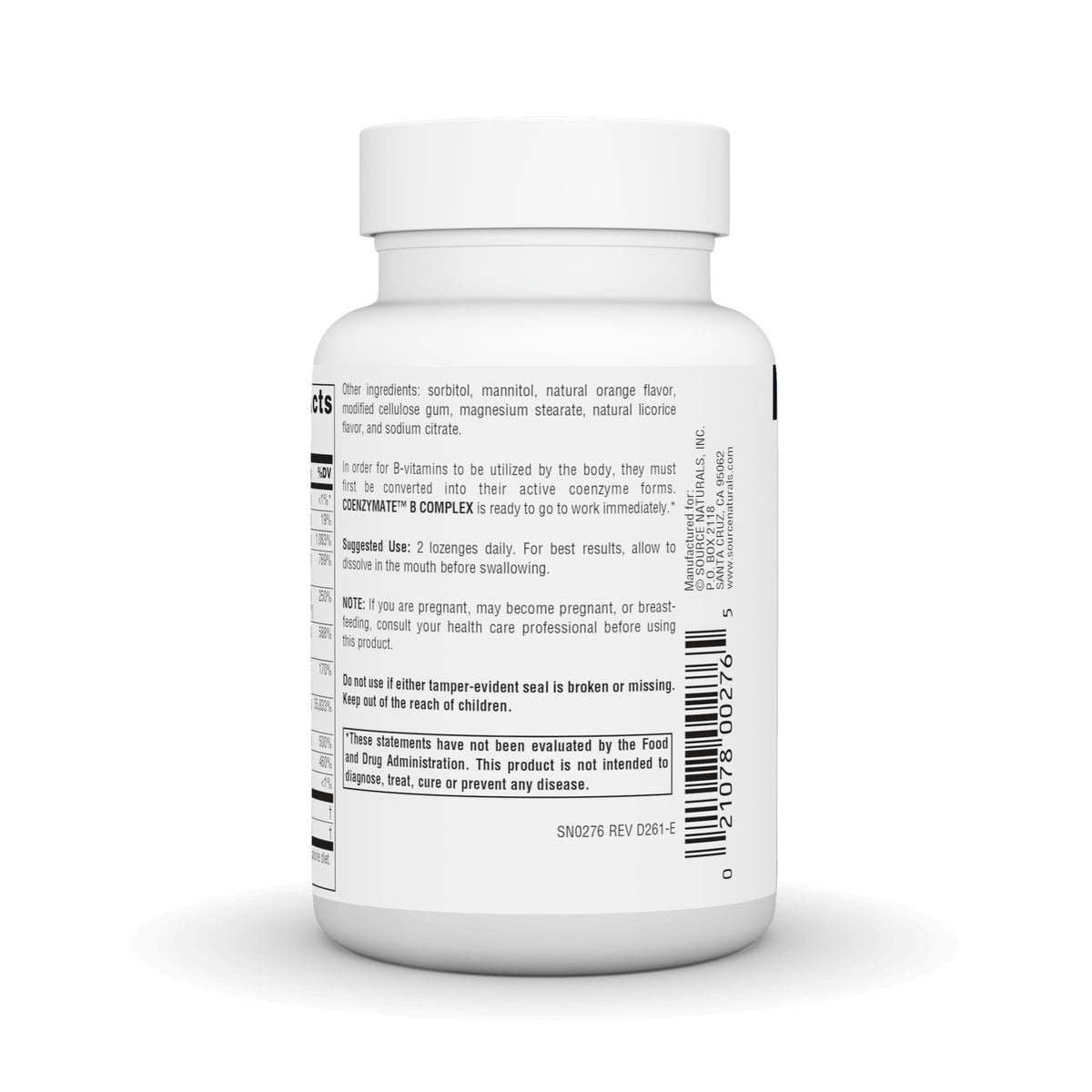 Source Naturals Coenzymate B Complex - 120 Lozenges - image 4