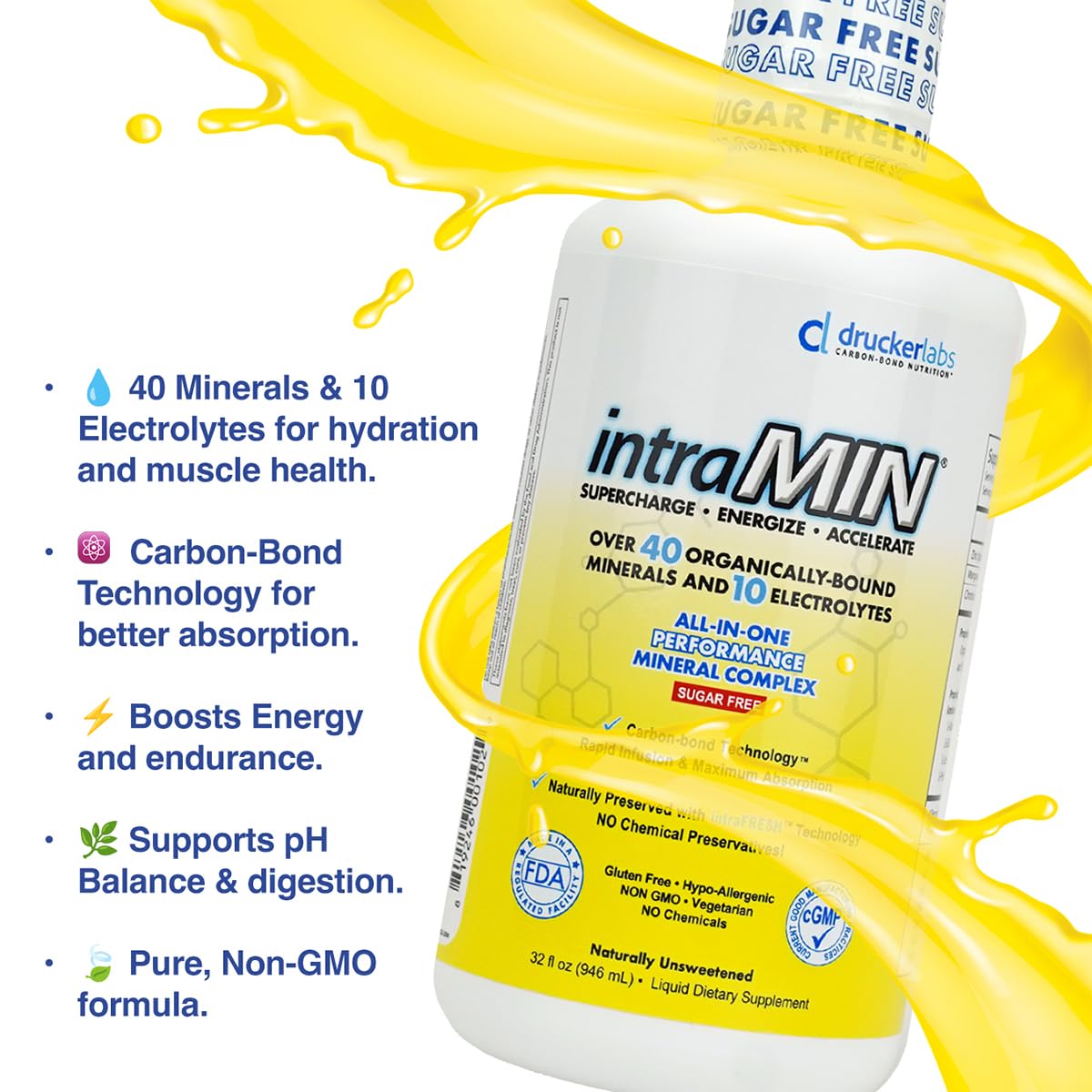 IntraMin Liquid Minerals and Electrolytes - 32 fl oz - image 5