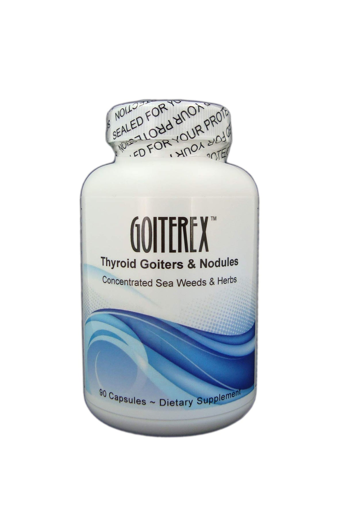 NaturalyPure GoiterX Thyroid Support - 90 Vegetarian Capsules